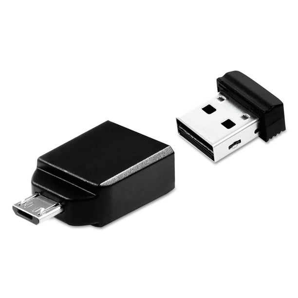 16GB Black Verbatim 97464 Store n Stay Nano USB Flash Drive 